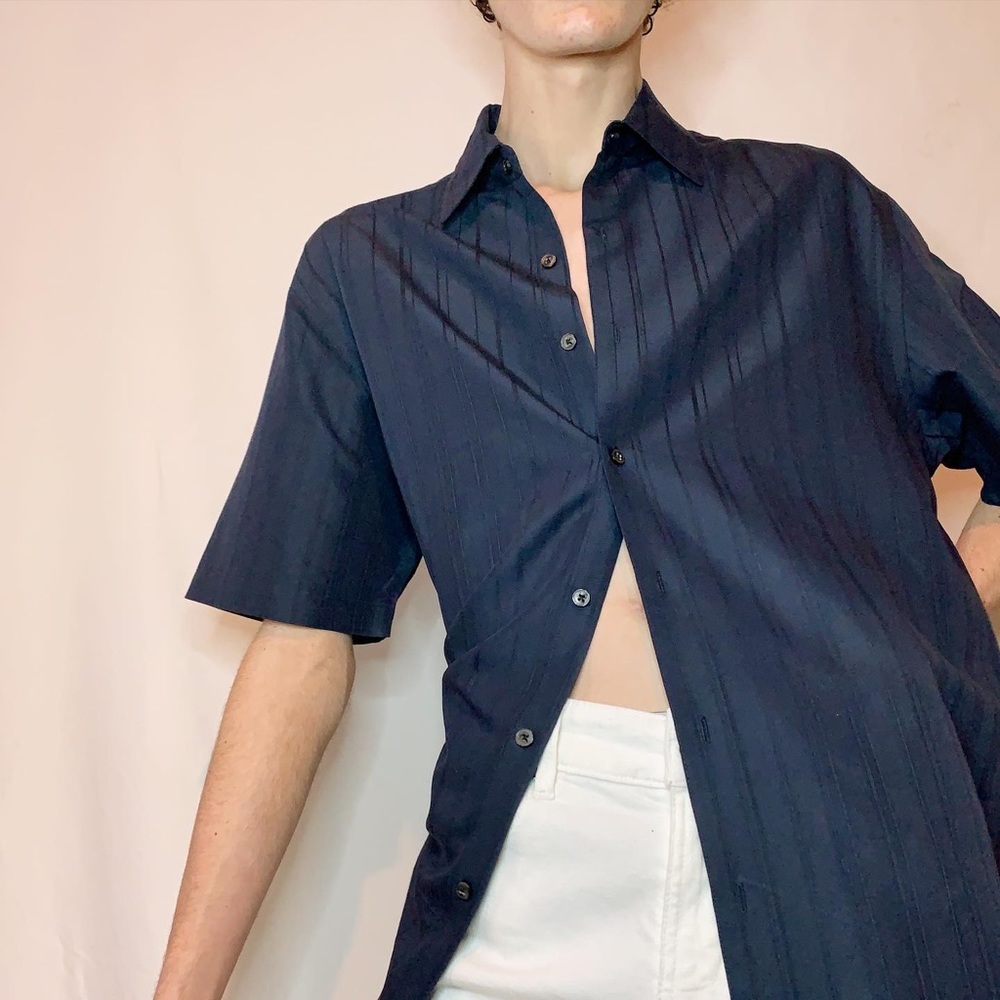 Silk touch men’s button down